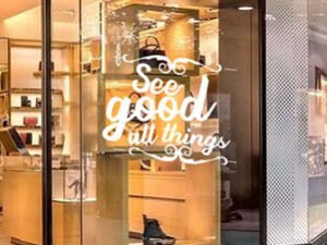 Frosted Window Decals